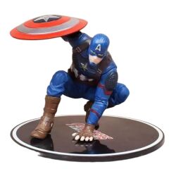 Avengers Marvel Kaptan Amerika Figür Kaliteli Malzeme Captan America Figür