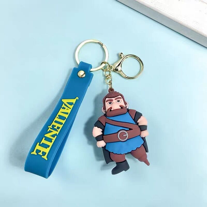 Valiente Karakter Lüx Anahtarlık Çanta Aksesuarı Süsü 1 Adet