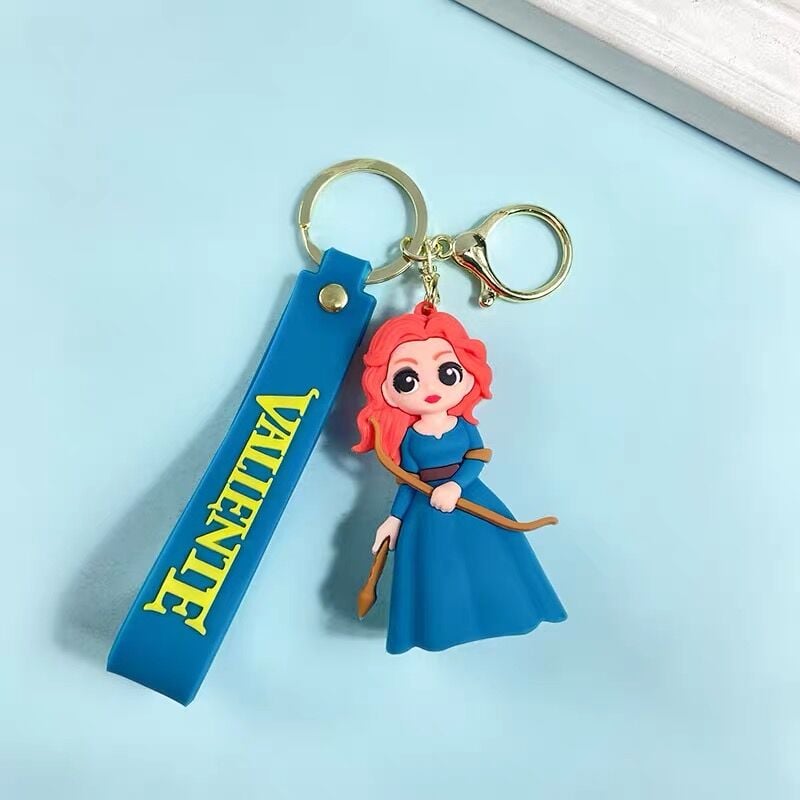 Valiente Karakter Lüx Anahtarlık Çanta Aksesuarı Süsü 1 Adet