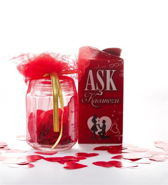 Sevgiliye Hediye Aşk Kavanozu