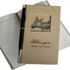 Tasarım Hatıra Defteri ve Touchpen Tükenmez Kalem