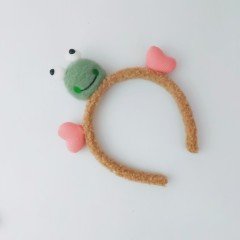 Kalpli Kurbağa Kahverengi Taç