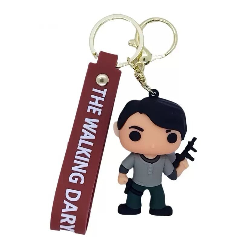 The Walking Dead Karakter Lüx Anahtarlık Çanta Aksesuarı Süsü 1 Adet