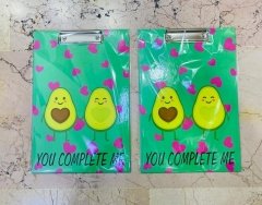 Avokado Baskılı Sekreterlik