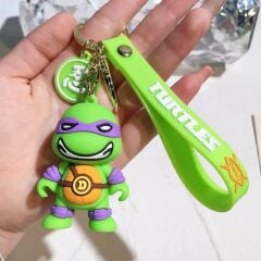 Ninja Kaplumbağalar Karakter Lüx Anahtarlık Çanta Aksesuarı Süsü 1 Adet