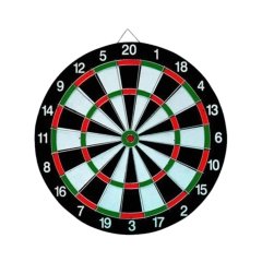 Büyük Boy Dart Seti Çift Taraflı 6 Oklu