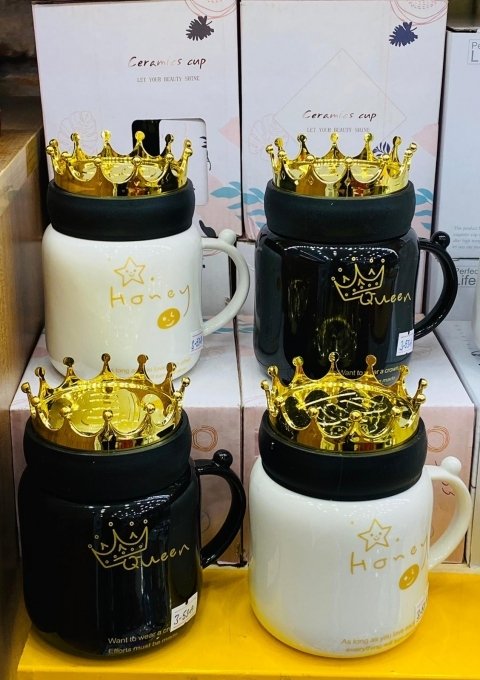 Özel Tasarımlı Kaşıklı Mug Kupa Bardak