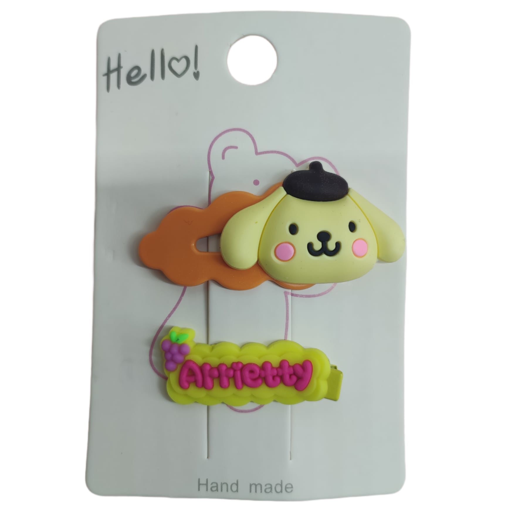 Anime Kawaii Sanrio Pompompurin 2'li Toka Seti