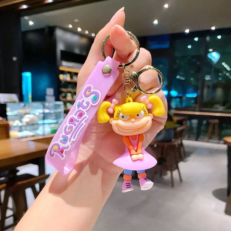 Rugrats Karakter Lüx Anahtarlık Çanta Aksesuarı Süsü 1 Adet