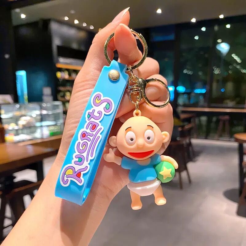 Rugrats Karakter Lüx Anahtarlık Çanta Aksesuarı Süsü 1 Adet