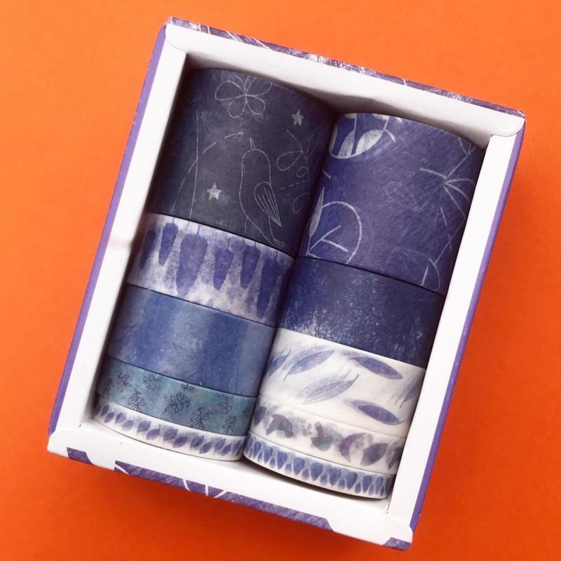 Sonbahar Desenli 10'lu Kağıt Bant Seti