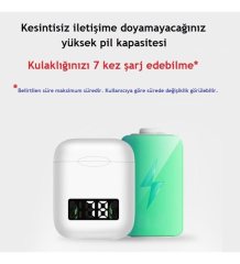 İ99 V8 Airpods Led Şarj Göstergeli Bluetooth Kablosuz Kulaklık