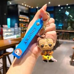 Horror Chucky Karakter Lüx Anahtarlık Çanta Aksesuarı Süsü 1 Adet