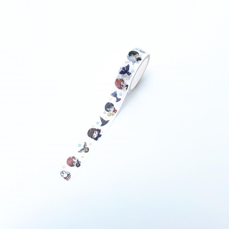 Harry Potter Desenli Kağıt Bant Dekoratif Bant