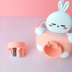 Tavşan Kalemlik Kalemtraş Masa Lambası Şarjlı