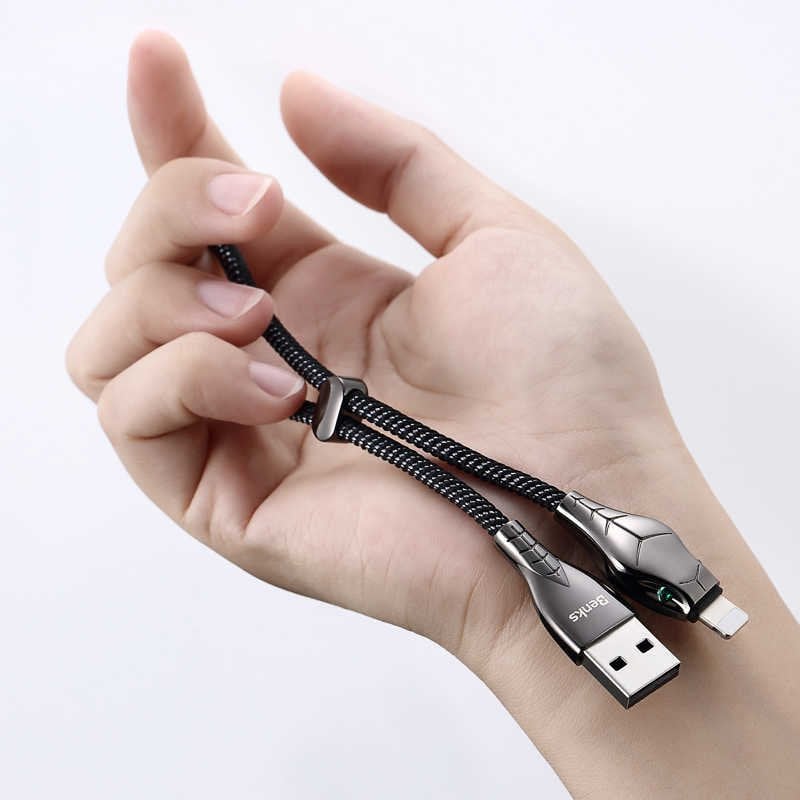 Benks D27 İphone Lightning Snake Cable Yılan Kablo 0.25M