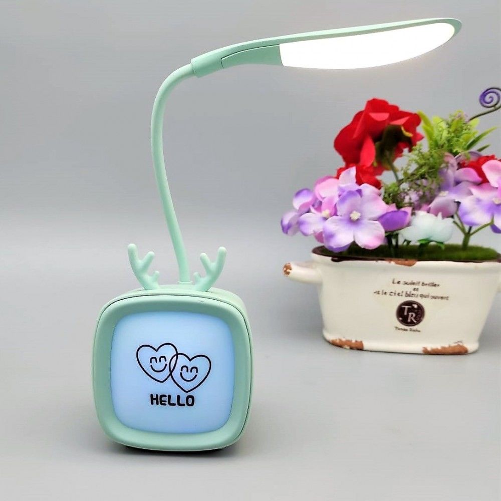 TV Tasarımlı Led Masa Lambası Şarjlı