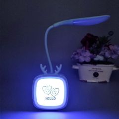 TV Tasarımlı Led Masa Lambası Şarjlı