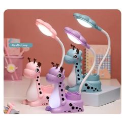 Zürafa Kalemlik Kalemtraş Masa Lambası Şarjlı