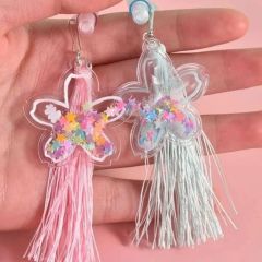 Püsküllü Yıldız Pullu Süslü Uçlu Kalem 1 Adet 0.7 Versatil Kalem