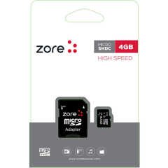 Zore Micro SD Hafıza Kartı 4GB