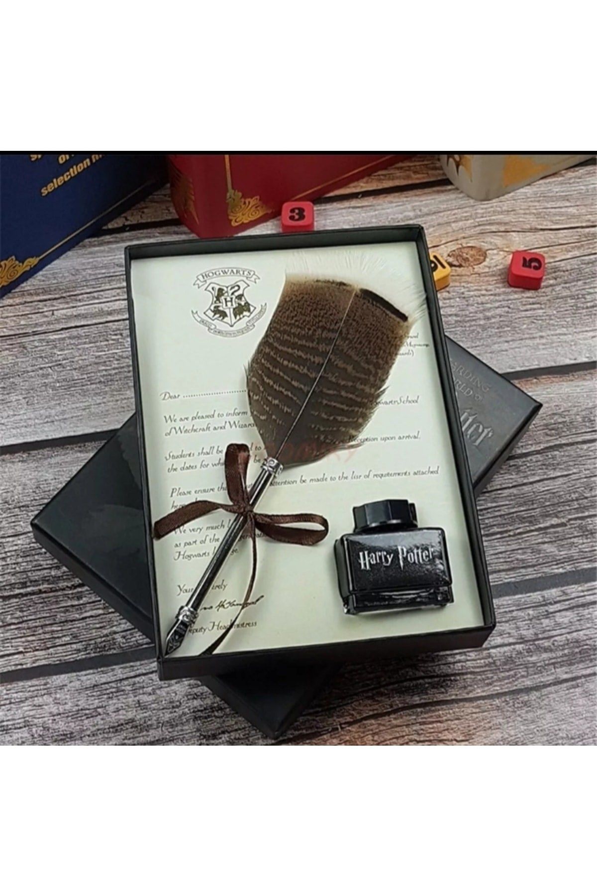 Harry Potter Divit Kalemli Özel Tasarım Konsept Hediyelik Set