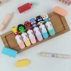 Marvel Avengers Karakter 6lı Fosforlu Kalem Seti