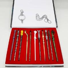 Harry Potter Metal 11 Adet  Asa Kolye Anahtarlık Seti