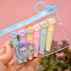 Pati Fosforlu Kalem Seti 6'lı İşaretleme Kalemi