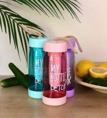 My Bottle Detox Cam Şişe 400 Ml Mavi