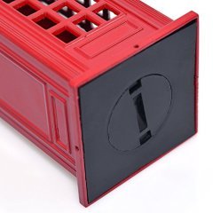 Telefon Kulübesi Kumbara Metal