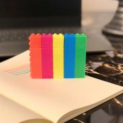 Fosforlu Kalem 5 li Mini Boy Lego