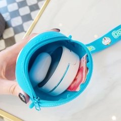 Doremon Silikon Dokulu Omuz Askılı Çanta