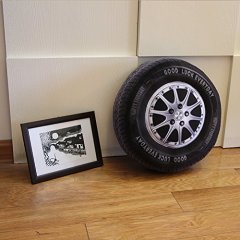 Otomobil Lastiği Tasarımlı Yastık