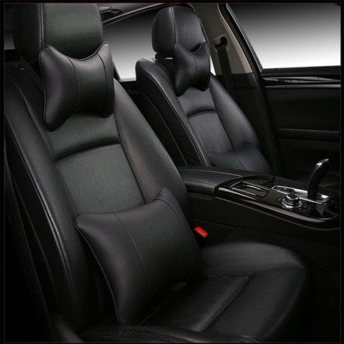 Deri Araç Boyun Yastığı 2 Adet