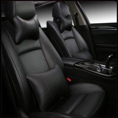 Deri Araç Boyun Yastığı 2 Adet