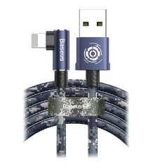 Baseus Camouflage Serisi 2.4 A 1 Metre iPhone Lightning Data Şarj Kablosu