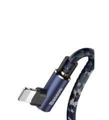Baseus Camouflage Serisi 2.4 A 1 Metre iPhone Lightning Data Şarj Kablosu