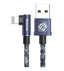 Baseus Camouflage Serisi 2.4 A 1 Metre iPhone Lightning Data Şarj Kablosu