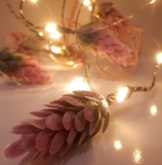 Renkli Sonbahar Konseptli 2 Metre 10 lu Peri Led Işık Şerit Led