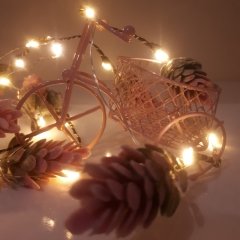 Renkli Sonbahar Konseptli 2 Metre 10 lu Peri Led Işık Şerit Led