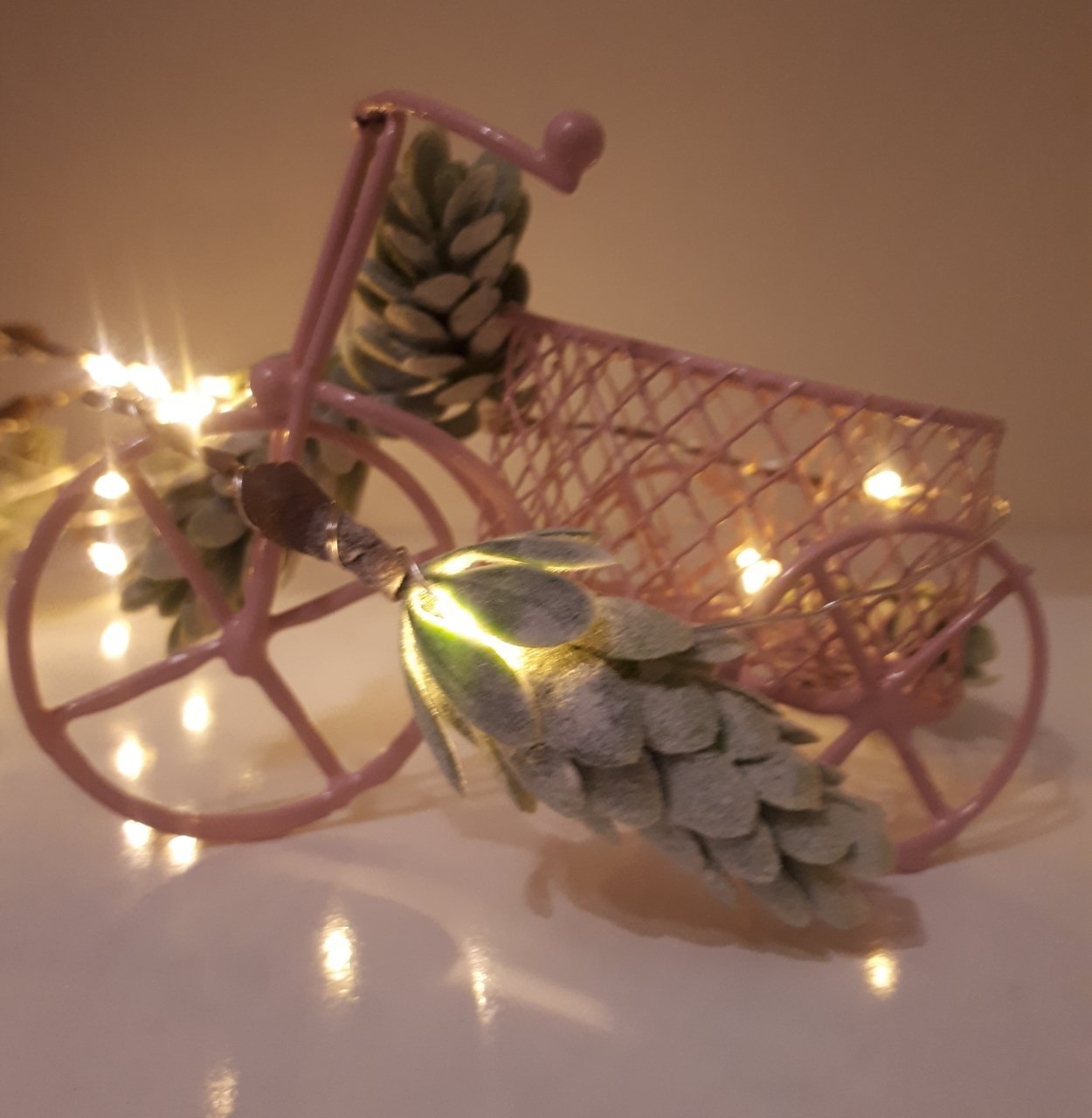 Sonbahar Konseptli Çiçek 2 Metre 10 lu Peri Led Işık Şerit Led