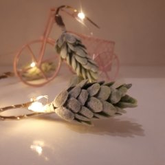 Sonbahar Konseptli Çiçek 2 Metre 10 lu Peri Led Işık Şerit Led