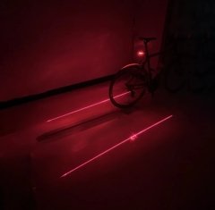 Bisiklet Lazer Işığı 7 Fonksiyonlu