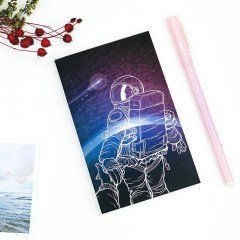 Astronot Tasarımlı Cep Defteri