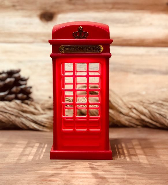 Londra Telefon Kulübesi Dokunmatik Gece Lambası