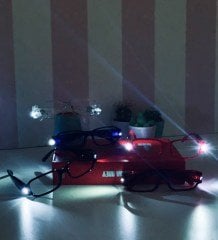 Işıklı Kitap Okuma Gözlüğü