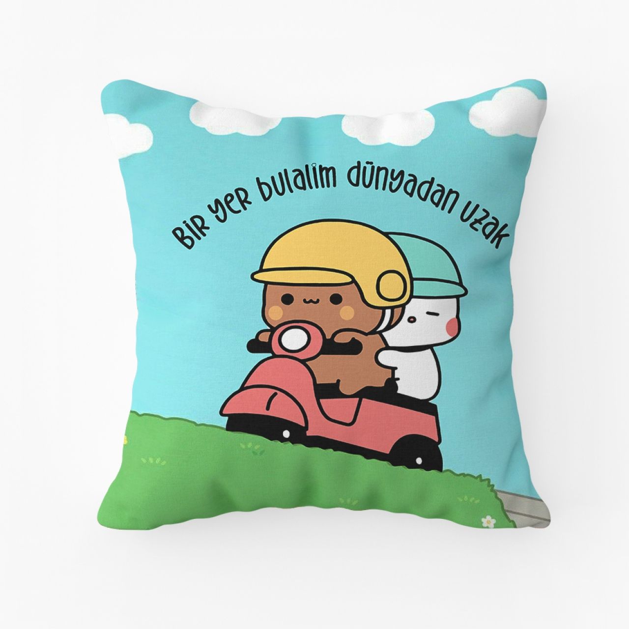Bir Yer Bulalım Dünyadan Uzak Yastık