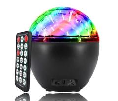 16 Renkli Bluetooth Hoparlörlü Disco Parti Lambası