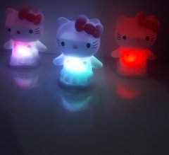 Sevimli Kedi Renk Değiştiren Işıklı Gece Lambası